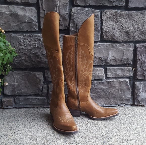 ariat over the knee cowboy boots